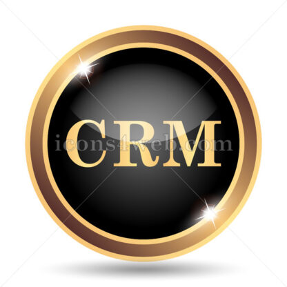 CRM gold icon. - Website icons