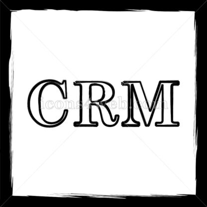 CRM sketch icon. - Website icons