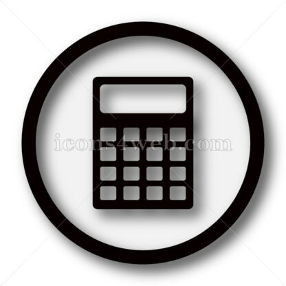 Calculator simple icon. Calculator simple button. - Website icons
