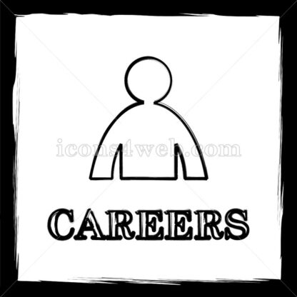 Careers sketch icon. - Website icons