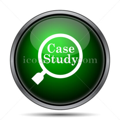 Case study internet icon. - Website icons