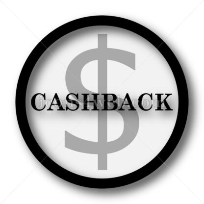 Cashback simple icon. Cashback simple button. - Website icons