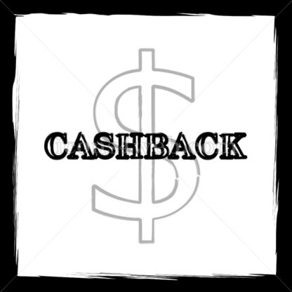 Cashback sketch icon. - Website icons