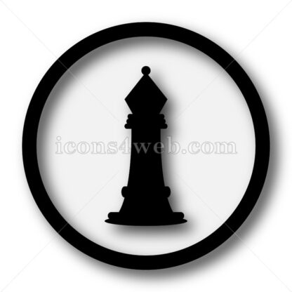 Chess simple icon. Chess simple button. - Website icons