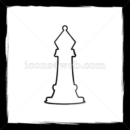 Chess sketch icon. - Website icons