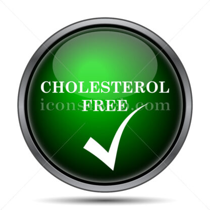 Cholesterol free internet icon. - Website icons