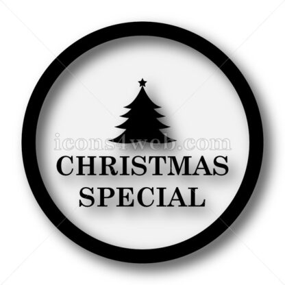Christmas special simple icon. Christmas special simple button. - Website icons