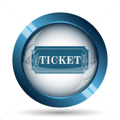 Cinema ticket image icon. - Website icons