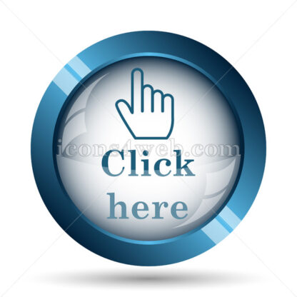 Click here image icon. - Website icons