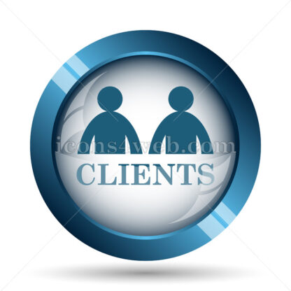 Clients image icon. - Website icons