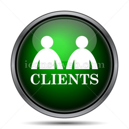 Clients internet icon. - Website icons
