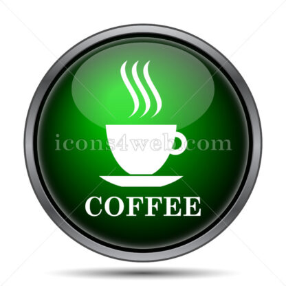 Coffee cup internet icon. - Website icons