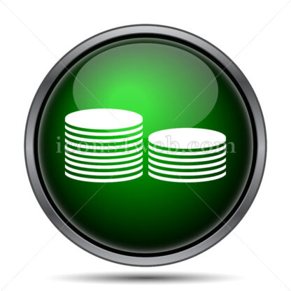 Coins.Money internet icon. - Website icons