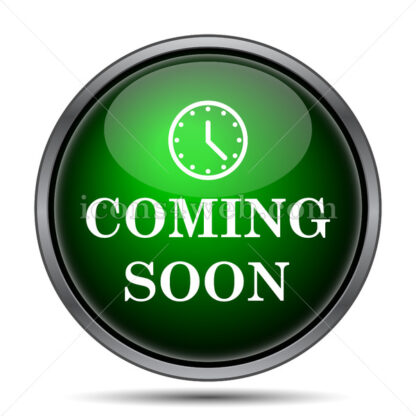 Coming soon internet icon. - Website icons