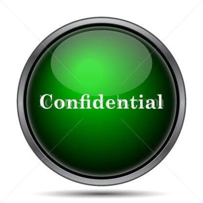 Confidential internet icon. - Website icons