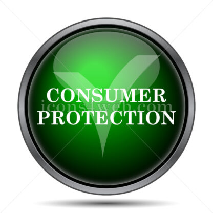 Consumer protection internet icon. - Website icons