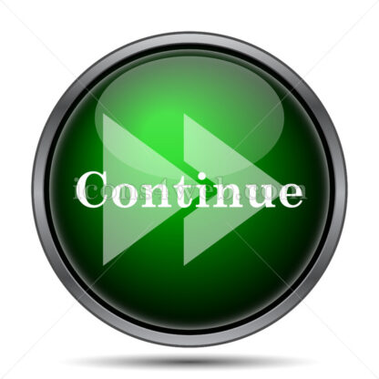 Continue internet icon. - Website icons