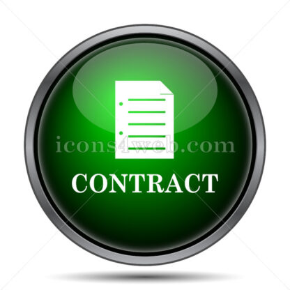 Contract internet icon. - Website icons