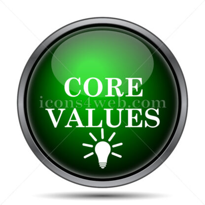 Core values internet icon. - Website icons