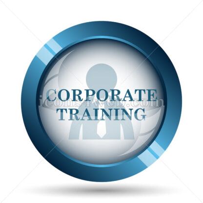 Corporate training image icon. - Website icons