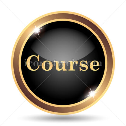 Course gold icon. - Website icons