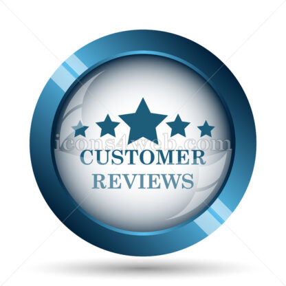 Customer reviews image icon. - Website icons