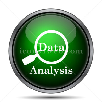 Data analysis internet icon. - Website icons