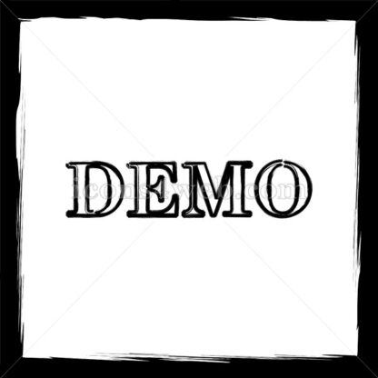 Demo sketch icon. - Website icons