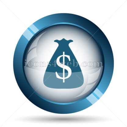 Dollar sack image icon. - Website icons