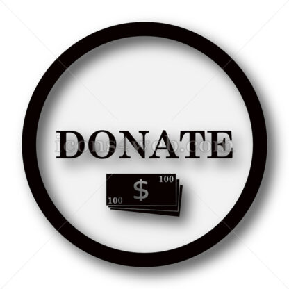Donate simple icon. Donate simple button. - Website icons