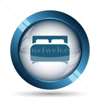 Double bed image icon. - Website icons