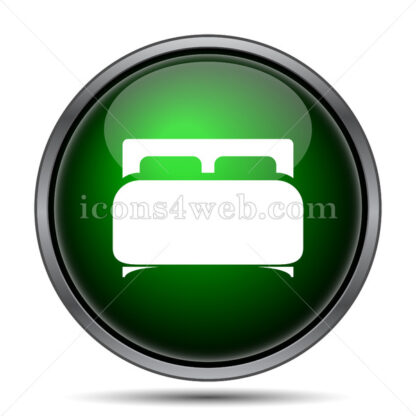 Double bed internet icon. - Website icons