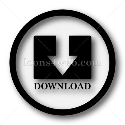 Download simple icon. Download simple button. - Website icons