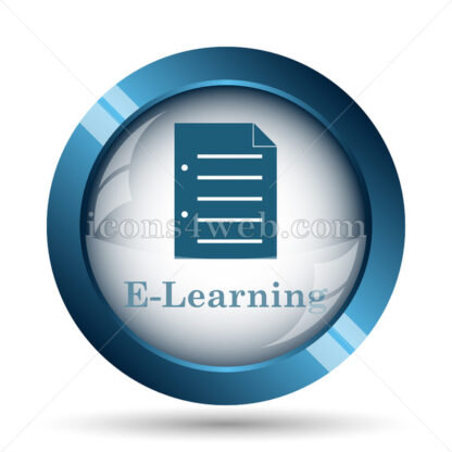 E-learning image icon. - Website icons