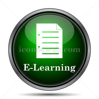 E-learning internet icon. - Website icons