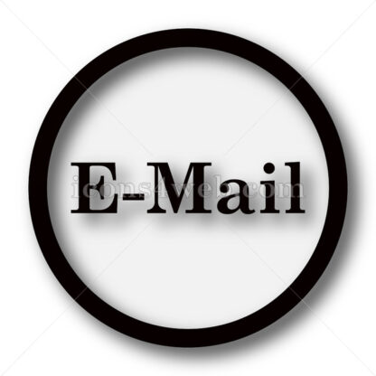 E-mail text simple icon. E-mail text simple button. - Website icons