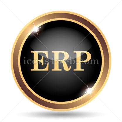 ERP gold icon. - Website icons