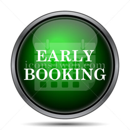 Early booking internet icon. - Website icons