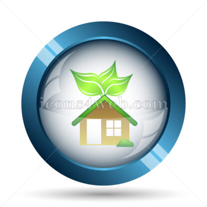 Eco house image icon. - Website icons