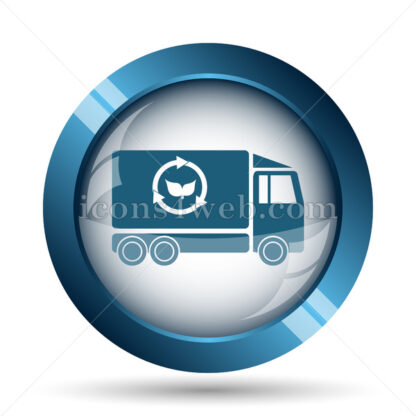 Eco truck image icon. - Website icons