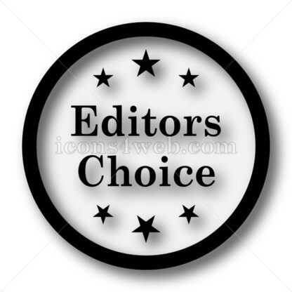 Editors choice simple icon. Editors choice simple button. - Website icons