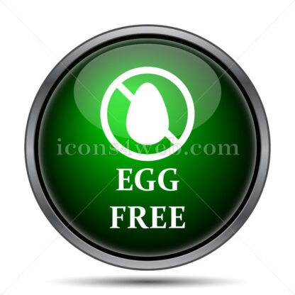 Egg free internet icon. - Website icons