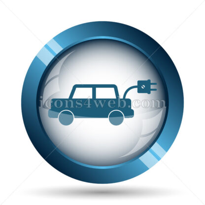 Electric car image icon. - Website icons