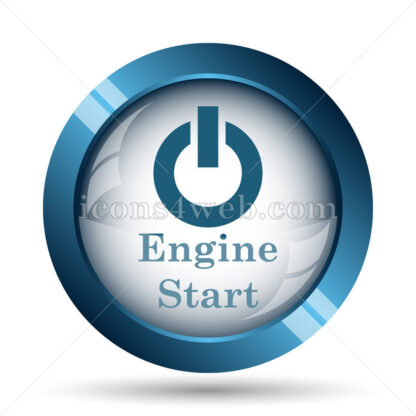 Engine start image icon. - Website icons