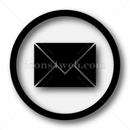 Envelope simple icon. Envelope simple button. - Website icons
