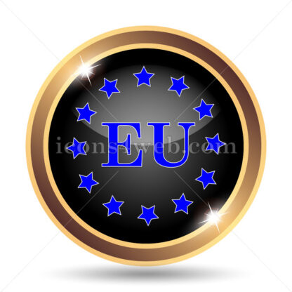European union gold icon. - Website icons