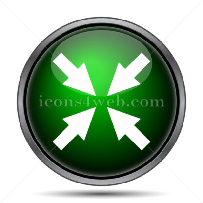 Exit full screen internet icon. - Website icons