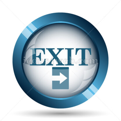 Exit image icon. - Website icons