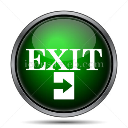 Exit internet icon. - Website icons