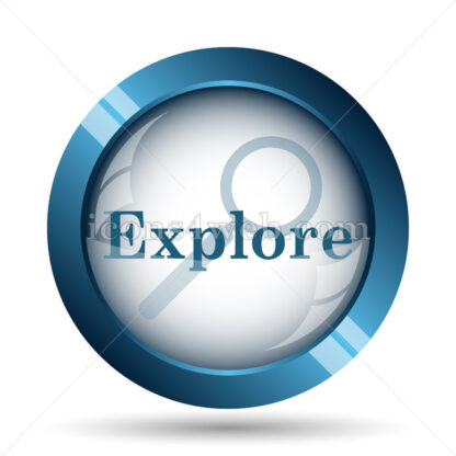 Explore image icon. - Website icons